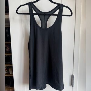 Under Armour Black Mesh Racerback Tank Top